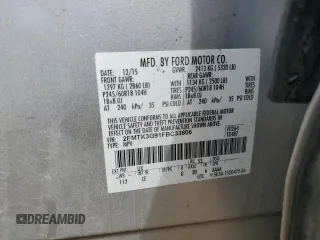 2015 Ford Edge SE with VIN 2FMTK3G91FBC33806, listed as a Copart auction lot 57439135 with Not provided miles and Salvage title. Bid and sale history available at DreamBid. Image 13.