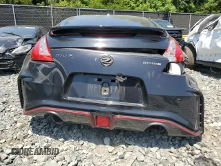 2016 Nissan 370Z with VIN JN1AZ4EH6GM936789, listed as a Copart auction lot 61375874 with 65,169 mi miles and Salvage Title. Bid and sale history available at carsss.com. Image 6.
