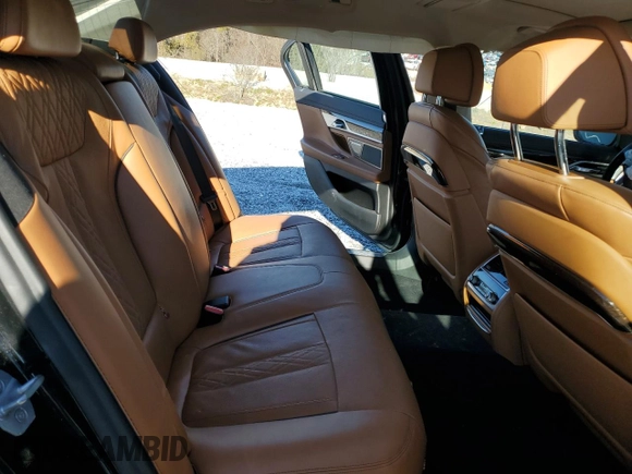 2020 BMW 7 Series 740i xDrive z VIN WBA7T4C06LGF97367, wystawiony jako Copart lot #85320674 z przebiegiem Nie podano mil oraz Szkoda całkowita • Salvage title. Historia ofert i sprzedaży dostępna na DreamBid. Obrazek 11.
