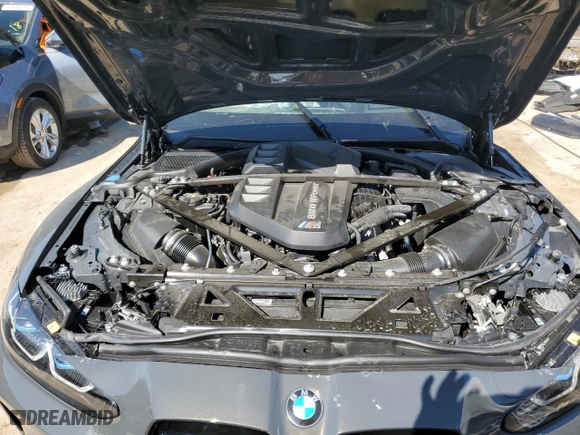 2022 BMW M3 Competition xDrive with VIN WBS43AY04NFL75227, listed as a Copart auction lot 63833574 with 0 mi miles and Non Repairable. Bid and sale history available at carsss.com. Image 11.
