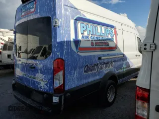 2020 Ford Transit with VIN 1FTRS4X80LKB20152, listed as a Copart auction lot 75804474 with Not Provided miles and Salvage Title. Bid and sale history available at DreamBid. Image 3.