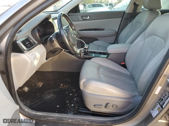 2018 Kia Optima EX with VIN 5XXGU4L31JG260682, listed as a Copart auction lot 46659734 with 117,939 mi miles and Salvage Title. Bid and sale history available at carsss.com. Image 7.