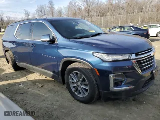 2023 Chevrolet Traverse LT Leather with VIN 1GNEVHKW0PJ191230, listed as a Copart auction lot 86304414 with 54,511 mi miles and Salvage Title. Bid and sale history available at carsss.com. Image 4.