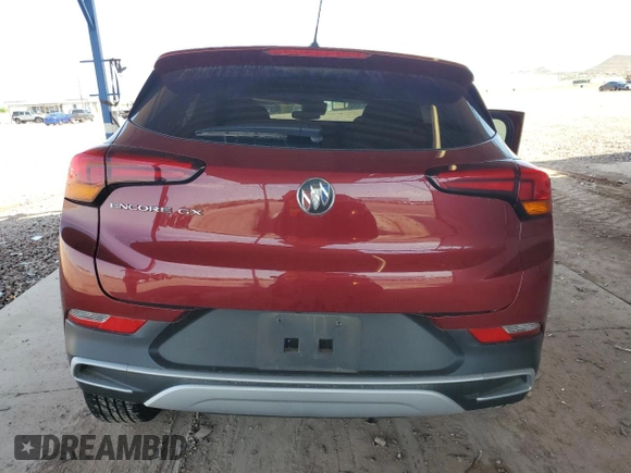 2022 Buick Encore GX Select z VIN KL4MMDS21NB123680, wystawiony jako Copart lot #59000355 z przebiegiem 26 838 mil mil oraz Szkoda całkowita • Salvage title. Historia ofert i sprzedaży dostępna na DreamBid. Obrazek 6.
