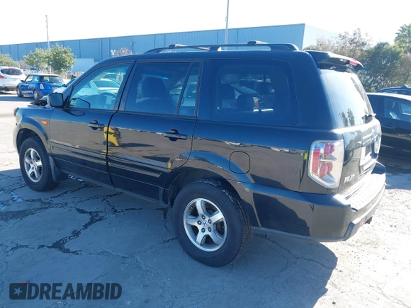 2007 Honda Pilot EX-L with VIN 5FNYF185X7B016807, listed as a IAAI auction lot 41759785 with 129,690 mi miles. Bid and sale history available at carsss.com. Image 3.