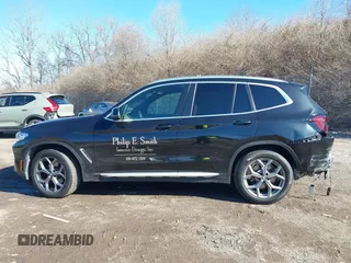 2024 BMW X3 xDrive30i with VIN 5UX53DP03R9X02816, listed as a IAAI auction lot 41826664 with 9,571 mi miles and . Bid and sale history available at DreamBid. Image 15.