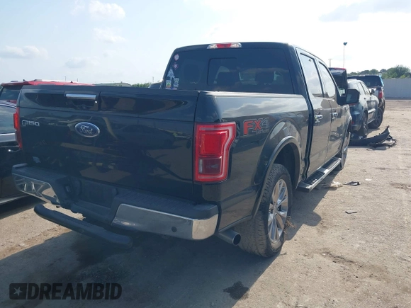 2016 Ford F-150 XLT with VIN 1FTEW1EG0GKF63953, listed as a IAAI auction lot 42283449 with 95,818 mi miles and . Bid and sale history available at DreamBid. Image 4.