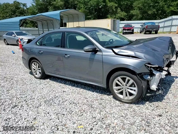 2021 Volkswagen Passat 2.0T S with VIN 1VWAA7A38MC011851, listed as a Copart auction lot 66627974 with 59,108 mi miles and Salvage Title. Bid and sale history available at carsss.com. Image 10.