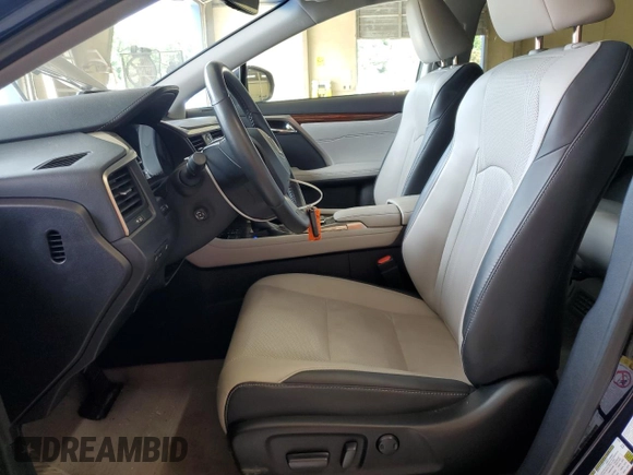 2017 Lexus RX 450h with VIN 2T2BGMCA8HC015634, listed as a Copart auction lot 61987015 with 50,395 mi miles and Salvage title. Bid and sale history available at DreamBid. Image 7.
