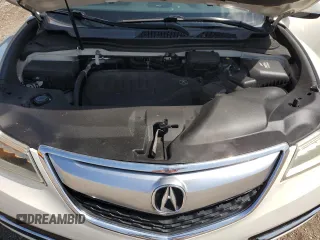 2015 Acura MDX Technology with VIN 5FRYD4H46FB004987, listed as a Copart auction lot 62173925 with 236,359 mi miles and Salvage title. Bid and sale history available at DreamBid. Image 12.