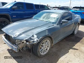 2013 Ford Mustang V6 with VIN 1ZVBP8AM0D5207837, listed as a IAAI auction lot 42464194 with 171,916 mi miles and . Bid and sale history available at DreamBid. Image 2.