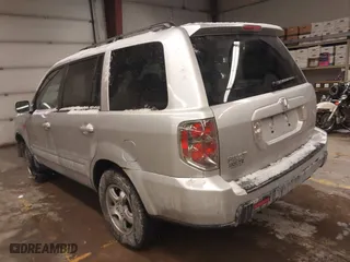 2006 Honda Pilot EX with VIN 2HKYF18416H563715, listed as a IAAI auction lot 41362167 with 162,611 mi miles. Bid and sale history available at carsss.com. Image 3.