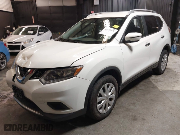 2016 Nissan Rogue S with VIN JN8AT2MV8GW145733, listed as a IAAI auction lot 42183478 with 118,680 mi miles. Bid and sale history available at carsss.com. Image 18.