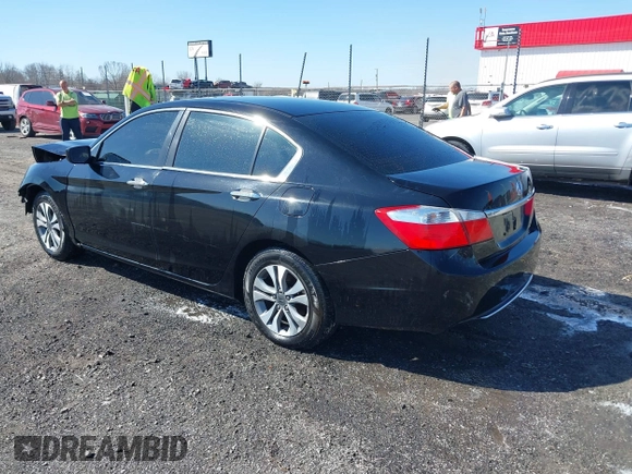 2014 Honda Accord LX with VIN 1HGCR2F33EA217173, listed as a IAAI auction lot 41732188 with 245,003 mi miles and . Bid and sale history available at carsss.com. Image 3.