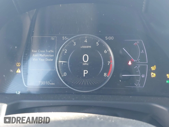 2019 Lexus ES 350 with VIN 58ABZ1B11KU019473, listed as a IAAI auction lot 41816890 with 73,010 mi miles and . Bid and sale history available at DreamBid. Image 7.