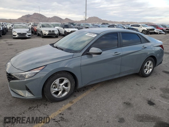 2022 Hyundai Elantra SE with VIN KMHLL4AG8NU335462, listed as a Copart auction lot 45888485 with 41,046 mi miles and Salvage Title. Bid and sale history available at DreamBid. Image 1.