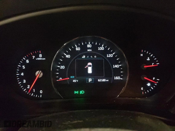 2017 Kia Sorento EX with VIN 5XYPHDA5XHG203718, listed as a Copart auction lot 49319725 with 62,189 mi miles and Salvage Title. Bid and sale history available at DreamBid. Image 9.
