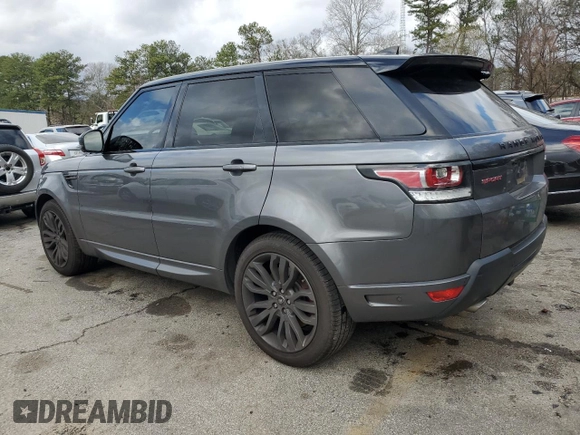 2017 Land Rover Range Rover Sport HSE Dynamic with VIN SALWV2FV4HA138570, listed as a Copart auction lot 47008825 with 75,004 mi miles and Salvage Title. Bid and sale history available at carsss.com. Image 2.