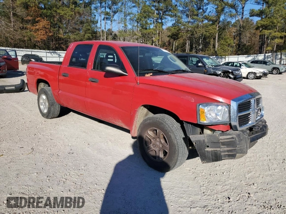 2006 Dodge Dakota ST with VIN 1D7HE28K56S533471, listed as a Copart auction lot 83462934 with 114,097 mi miles and Salvage Title. Bid and sale history available at carsss.com. Image 4.