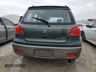 2004 Mitsubishi Outlander LS with VIN JA4LX31F54U003188, listed as a Copart auction lot 75200424 with 0 mi miles and Non Repairable. Bid and sale history available at carsss.com. Image 6.