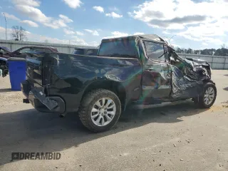 2020 Chevrolet Silverado 1500 Custom with VIN 3GCPWBEK4LG137008, listed as a Copart auction lot 87050564 with 169,386 mi miles and Salvage Title. Bid and sale history available at carsss.com. Image 3.
