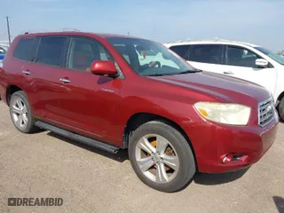 2008 Toyota Highlander Limited with VIN JTEES42AX82080660, listed as a IAAI auction lot 41906117 with 187,948 mi miles. Bid and sale history available at carsss.com. Image 1.