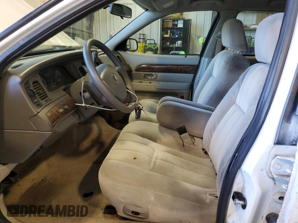 2006 Mercury Grand Marquis GS z VIN 2MEFM74V96X621050, wystawiony jako Copart lot #49098465 z przebiegiem 75 561 mil mil oraz Szkoda całkowita • Salvage title. Historia ofert i sprzedaży dostępna na DreamBid. Obrazek 7.