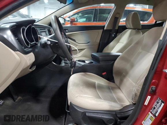 2014 Kia Optima LX with VIN 5XXGM4A79EG346141, listed as a Copart auction lot 83772764 with 69,436 mi miles and Salvage Title. Bid and sale history available at carsss.com. Image 7.