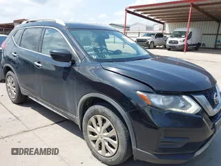 2017 Nissan Rogue S with VIN JN8AT2MV1HW003855, listed as a IAAI auction lot 42431901 with 98,400 mi miles and . Bid and sale history available at DreamBid. Image 1.