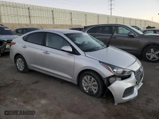 2018 Hyundai Accent SE with VIN 3KPC24A31JE015414, listed as a Copart auction lot 47046045 with 0 mi miles and Salvage Title. Bid and sale history available at carsss.com. Image 4.