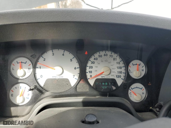 2008 Dodge Ram 1500 ST with VIN 1D7HU18N28S543255, listed as a Copart auction lot 46473405 with 172,378 mi miles and Clean Title. Bid and sale history available at carsss.com. Image 9.