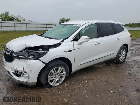 2018 Buick Enclave Essence with VIN 5GAERBKW8JJ228530, listed as a Copart auction lot 50631115 with 92,874 mi miles and Salvage Title. Bid and sale history available at DreamBid. Image 1.