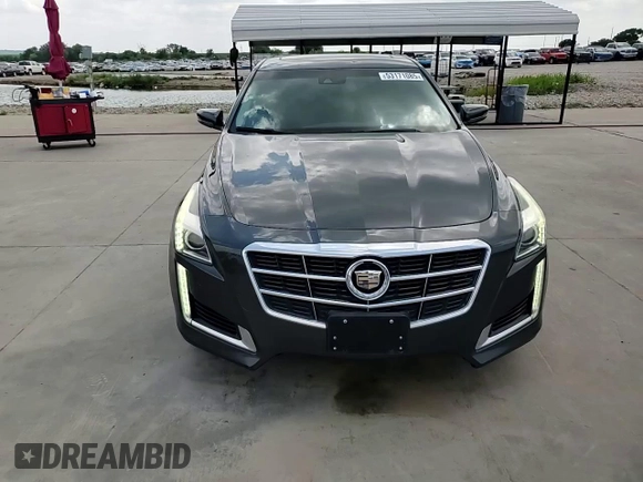 2014 Cadillac CTS Luxury RWD with VIN 1G6AR5SX3E0125747, listed as a Copart auction lot 53171085 with 136,395 mi miles and Salvage Title. Bid and sale history available at carsss.com. Image 13.