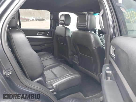2017 Ford Explorer XLT with VIN 1FM5K7D81HGA68203, listed as a IAAI auction lot 41908625 with 98,996 mi miles and . Bid and sale history available at carsss.com. Image 8.