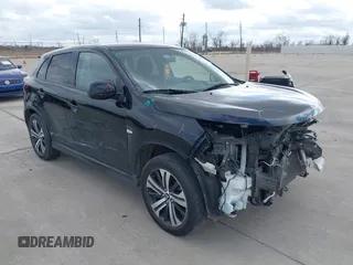 2020 Mitsubishi Outlander Sport ES 2.0 with VIN JA4AP3AU7LU006002, listed as a IAAI auction lot 41456823 with 49,814 mi miles. Bid and sale history available at carsss.com. Image 1.