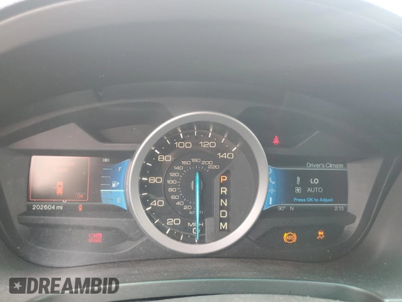 2011 Ford Explorer XLT with VIN 1FMHK7D86BGA41292, listed as a Copart auction lot 61294525 with 202,604 mi miles and Clean title. Bid and sale history available at DreamBid. Image 9.