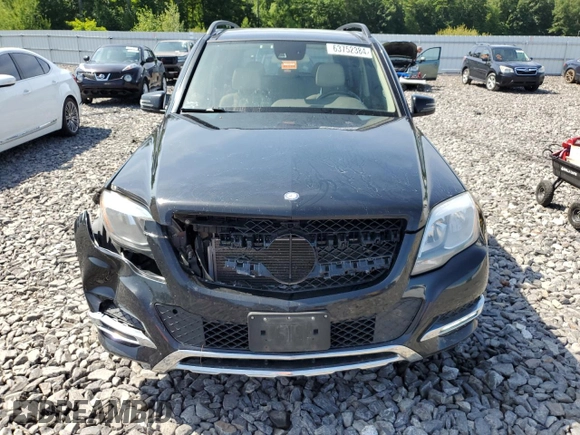 2015 Mercedes-Benz GLK 350 with VIN WDCGG8JB5FG439889, listed as a Copart auction lot 63752384 with 110,234 mi miles and Salvage Title. Bid and sale history available at DreamBid. Image 5.