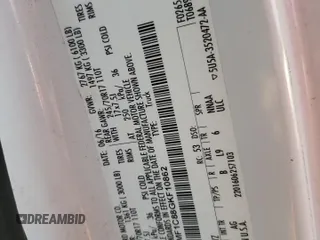 2016 Ford F-150 XL z VIN 1FTMF1C88GKF10862, wystawiony jako Copart lot #85302204 z przebiegiem 159 965 mil mil oraz Szkoda całkowita • Salvage title. Historia ofert i sprzedaży dostępna na DreamBid. Obrazek 14.