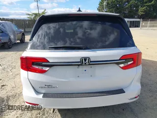 2024 Honda Odyssey EX-L with VIN 5FNRL6H65RB007535, listed as a IAAI auction lot 40602982 with 6,097 mi miles and . Bid and sale history available at DreamBid. Image 16.