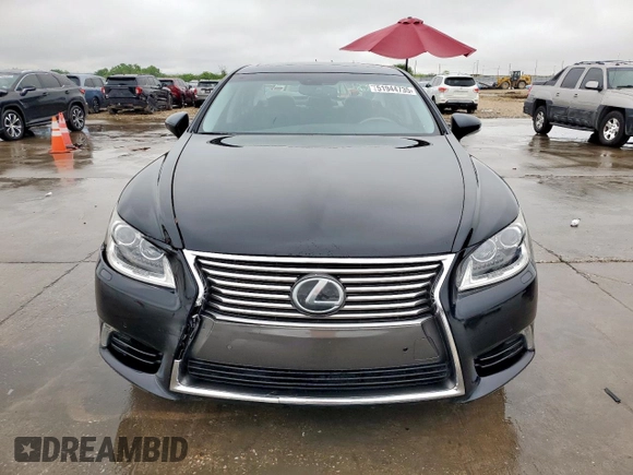 2017 Lexus LS with VIN JTHBL5EF0H5145689, listed as a Copart auction lot 51944735 with 55,904 mi miles and Salvage Title. Bid and sale history available at carsss.com. Image 5.