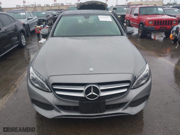 2015 Mercedes-Benz C-Class C 300 with VIN 55SWF4JB8FU057426, listed as a IAAI auction lot 41558621 with 106,655 mi miles. Bid and sale history available at carsss.com. Image 12.