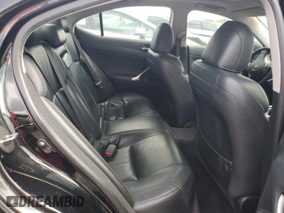 2011 Lexus IS 250 with VIN JTHCF5C26B2034908, listed as a Copart auction lot 59978275 with 139,211 mi miles and Clean title. Bid and sale history available at DreamBid. Image 10.
