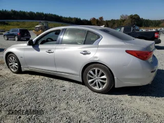 2017 Infiniti Q50 3.0t Premium with VIN JN1EV7AR0HM840588, listed as a Copart auction lot 76129124 with 107,886 mi miles and Salvage Title. Bid and sale history available at carsss.com. Image 2.