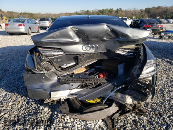 2015 Audi A8 z VIN WAUJGAFD9FN022023, wystawiony jako Copart lot #86048354 z przebiegiem Nie podano mil oraz Szkoda całkowita • Salvage title. Historia ofert i sprzedaży dostępna na DreamBid. Obrazek 6.