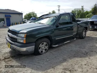 2005 Chevrolet Silverado 1500 LT with VIN 1GCEC19T05Z124725, listed as a Copart auction lot 58226705 with 164,985 mi miles and Non repairable. Bid and sale history available at DreamBid. Image 1.
