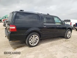2016 Ford Expedition Max Limited with VIN 1FMJK2AT6GEF12731, listed as a Copart auction lot 54568885 with 183,644 mi miles and Salvage Title. Bid and sale history available at DreamBid. Image 3.