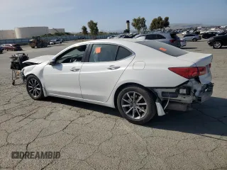 2020 Acura TLX w/Technology Pkg with VIN 19UUB1F5XLA017067, listed as a Copart auction lot 53658725 with 56,007 mi miles and Salvage Title. Bid and sale history available at carsss.com. Image 2.