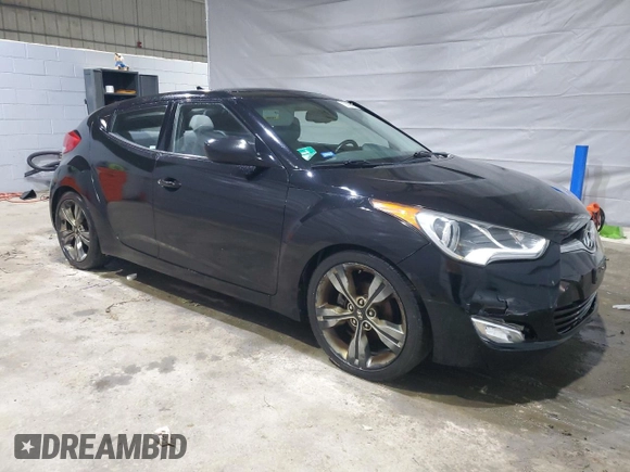 2012 Hyundai Veloster w/Gray Int z VIN KMHTC6AD8CU021518, wystawiony jako Copart lot #55635095 z przebiegiem 90 011 mil mil oraz Czysty tytuł • Clean title. Historia ofert i sprzedaży dostępna na DreamBid. Obrazek 4.