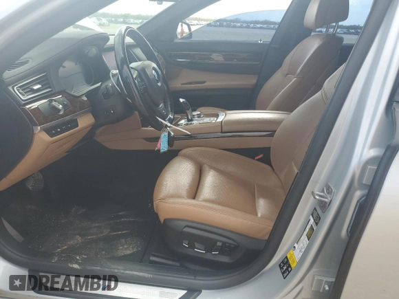 2015 BMW 7 Series 740Li xDrive with VIN WBAYF4C57FGS99225, listed as a Copart auction lot 82167004 with 145,711 mi miles and Salvage Title. Bid and sale history available at carsss.com. Image 7.