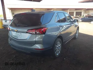 2023 Chevrolet Equinox LT with VIN 3GNAXTEG9PL155397, listed as a IAAI auction lot 42086119 with 27,048 mi miles and . Bid and sale history available at DreamBid. Image 4.